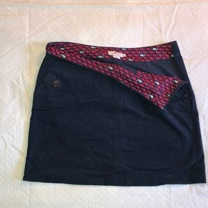 vineyard vines navy corduroy skirt